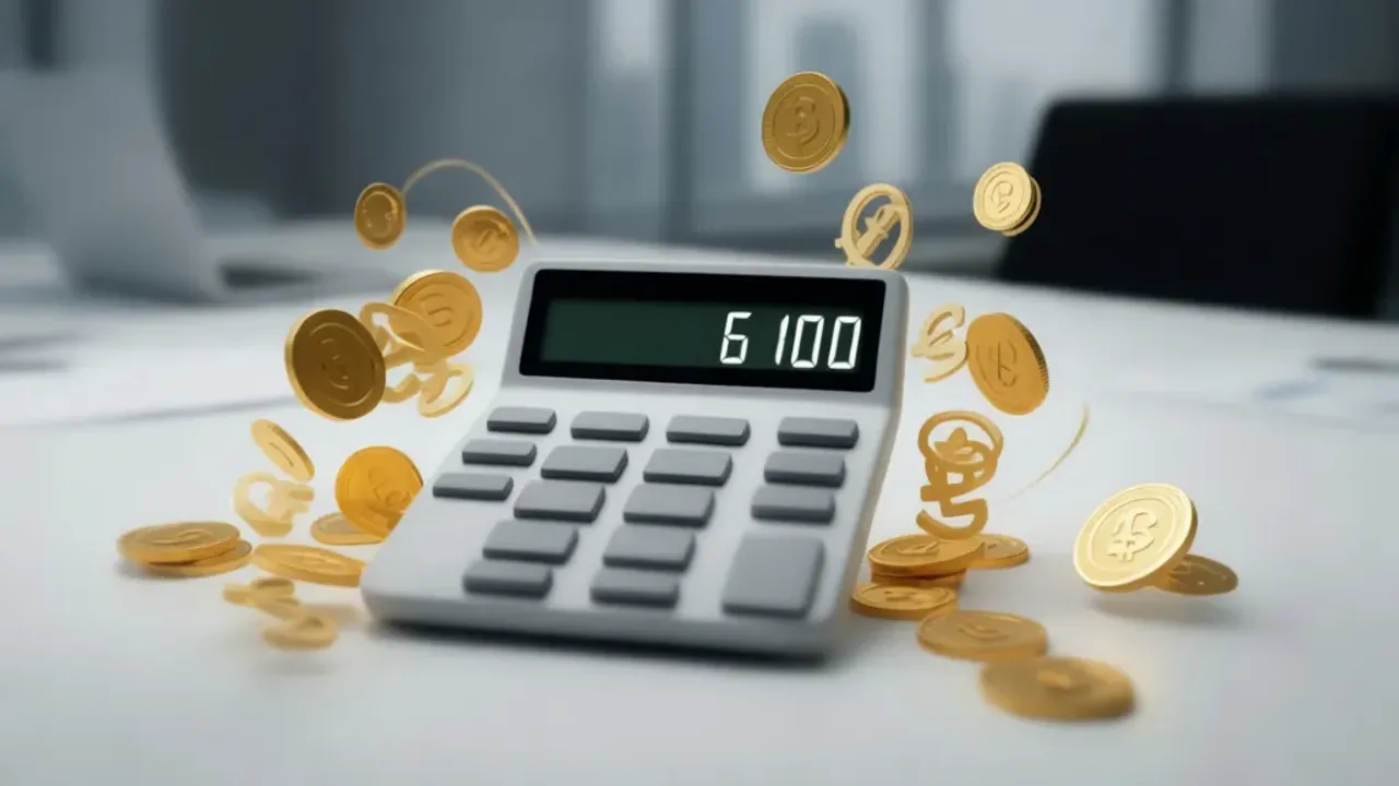 6100 netto ile to brutto? Praktyczne wyliczenia i porównanie umów Kalkulator wyświetlający wynik 6100 netto ile to brutto w formie przejrzystego zestawienia finansowego.