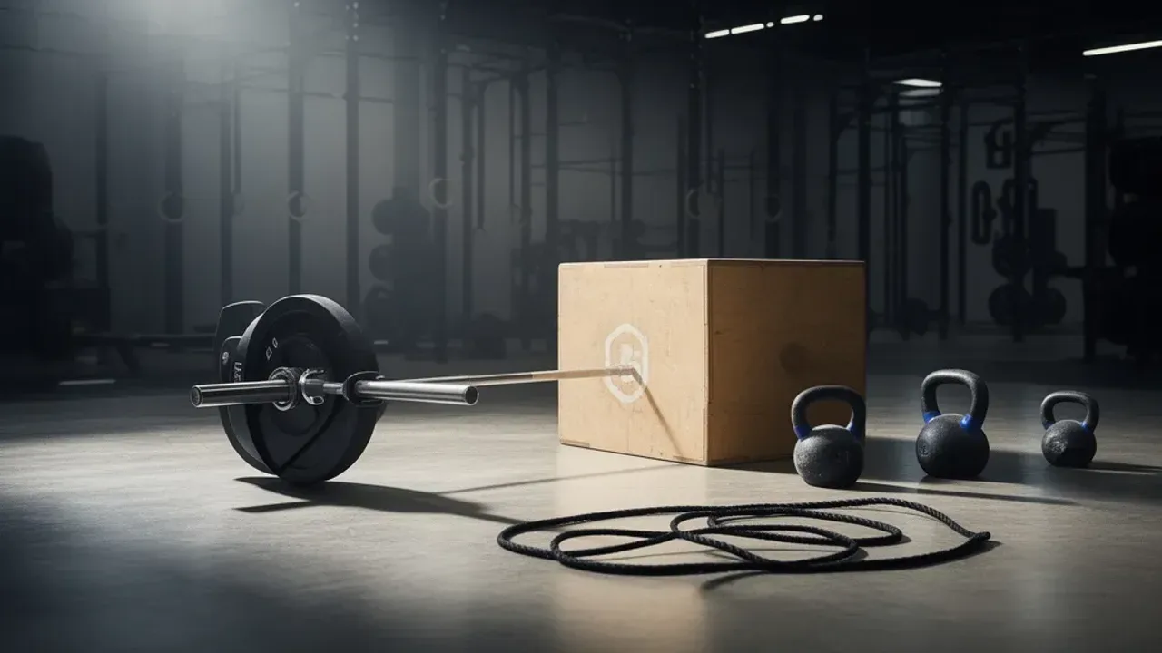 CrossFit co to? Trening, plan dla początkujących i jak zacząć trenować Wyposażenie boxu CrossFit co to za sprzęt używany podczas treningu siłowego i gimnastycznego.