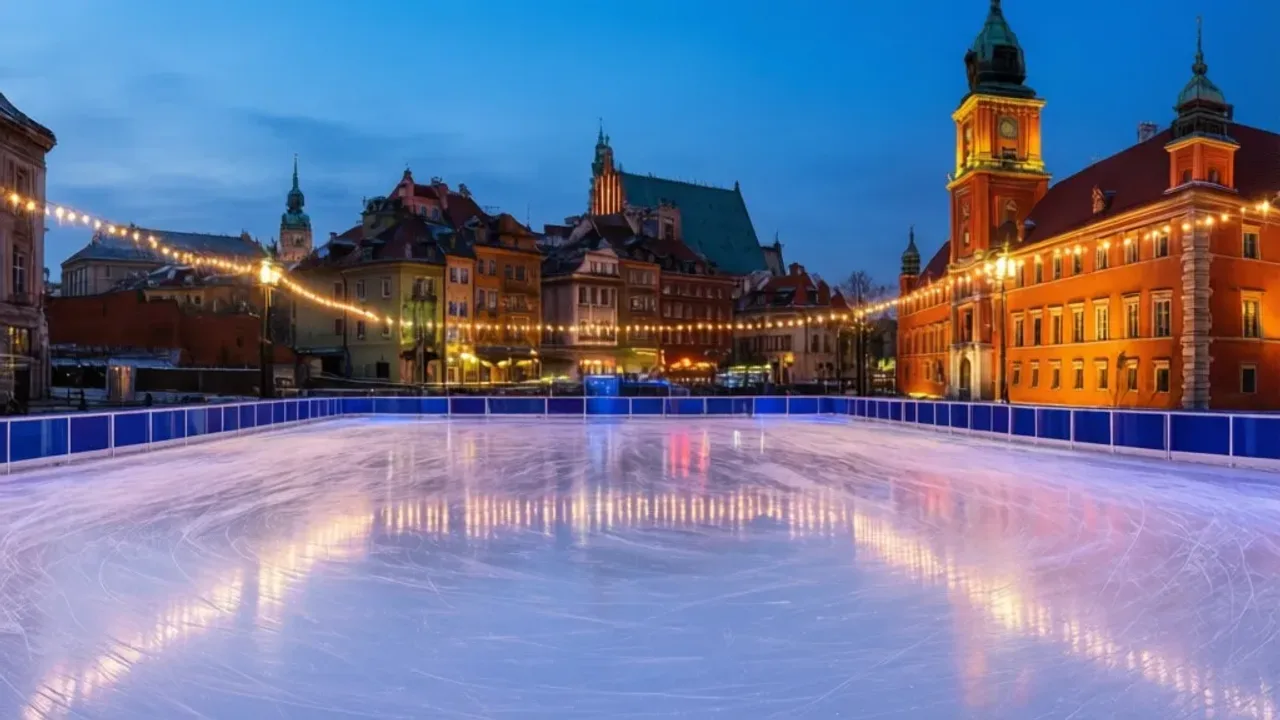 Lodowiska Warszawa 2026: lodowisko, łyżwy, ślizgawka i wypożyczenie sprzętu