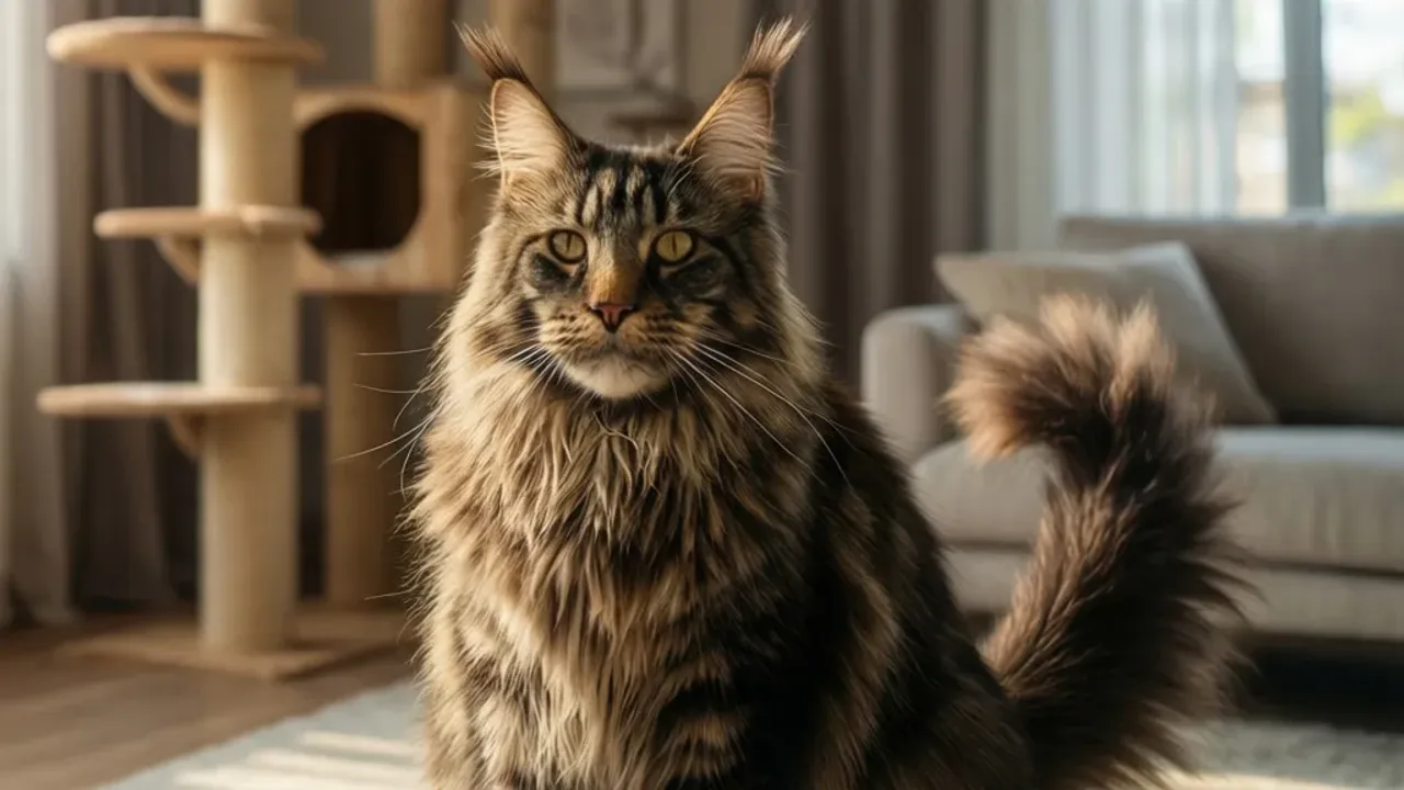 Maine coon olbrzym: opis rasy, pielęgnacja i hodowla łagodnego kota
