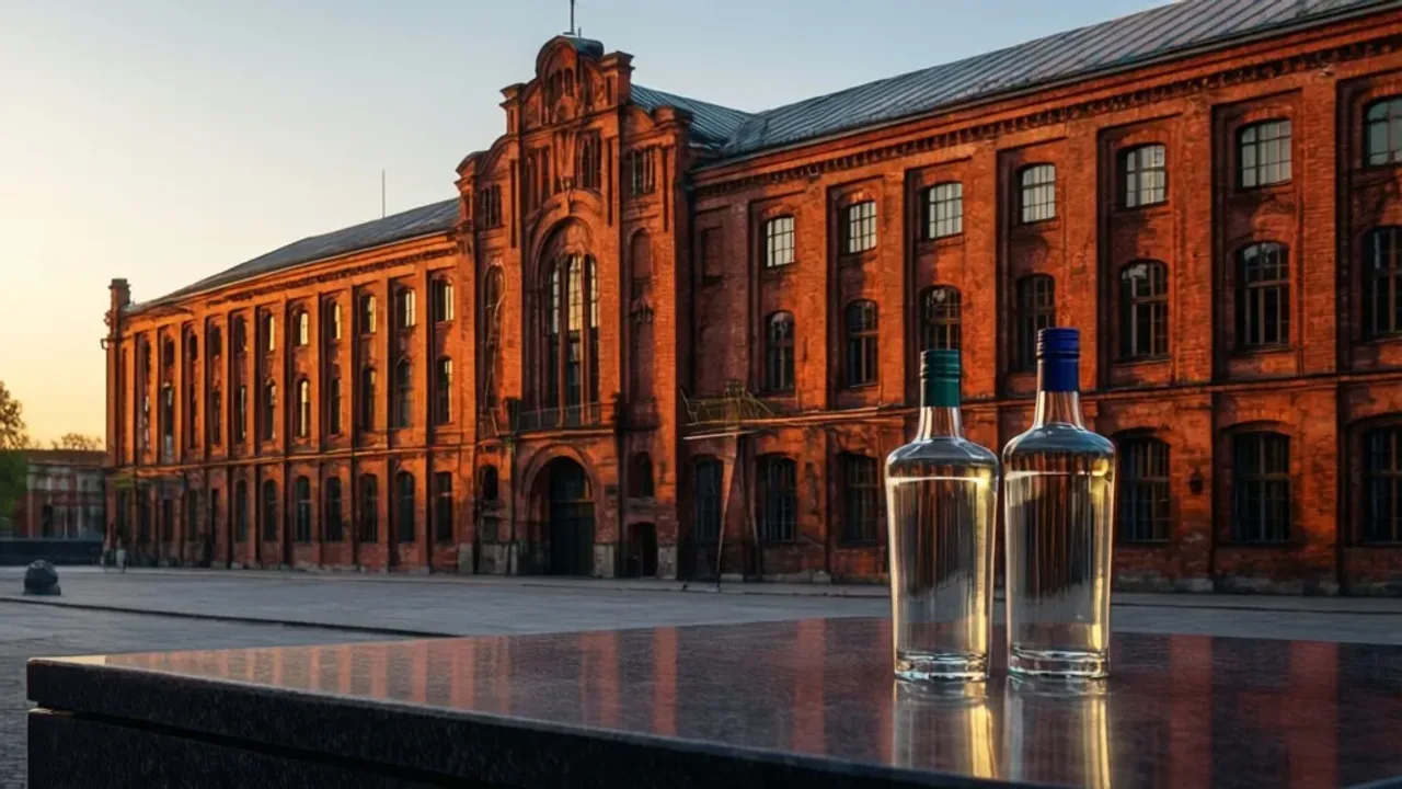 Muzeum wódki w Warszawie: kompletny poradnik zwiedzania muzeum polskiej wódki Wnętrze z zabytkową aparaturą rektyfikacyjną w Muzeum wódki w Warszawie w Centrum Praskim Koneser.