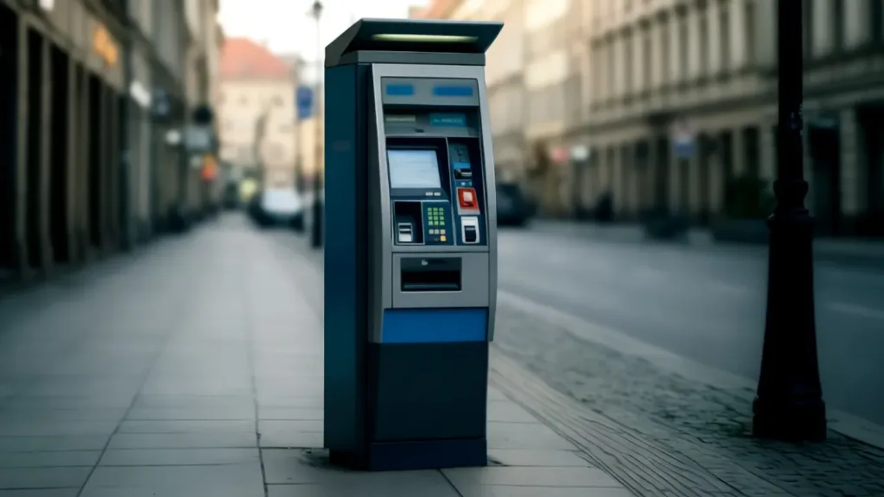 Strefa parkowania warszawa godziny: jak parkować w SPPN i ZDM? Pusty parking w mieście, gdzie obowiązuje strefa parkowania warszawa godziny oraz parkometr przy ulicy.